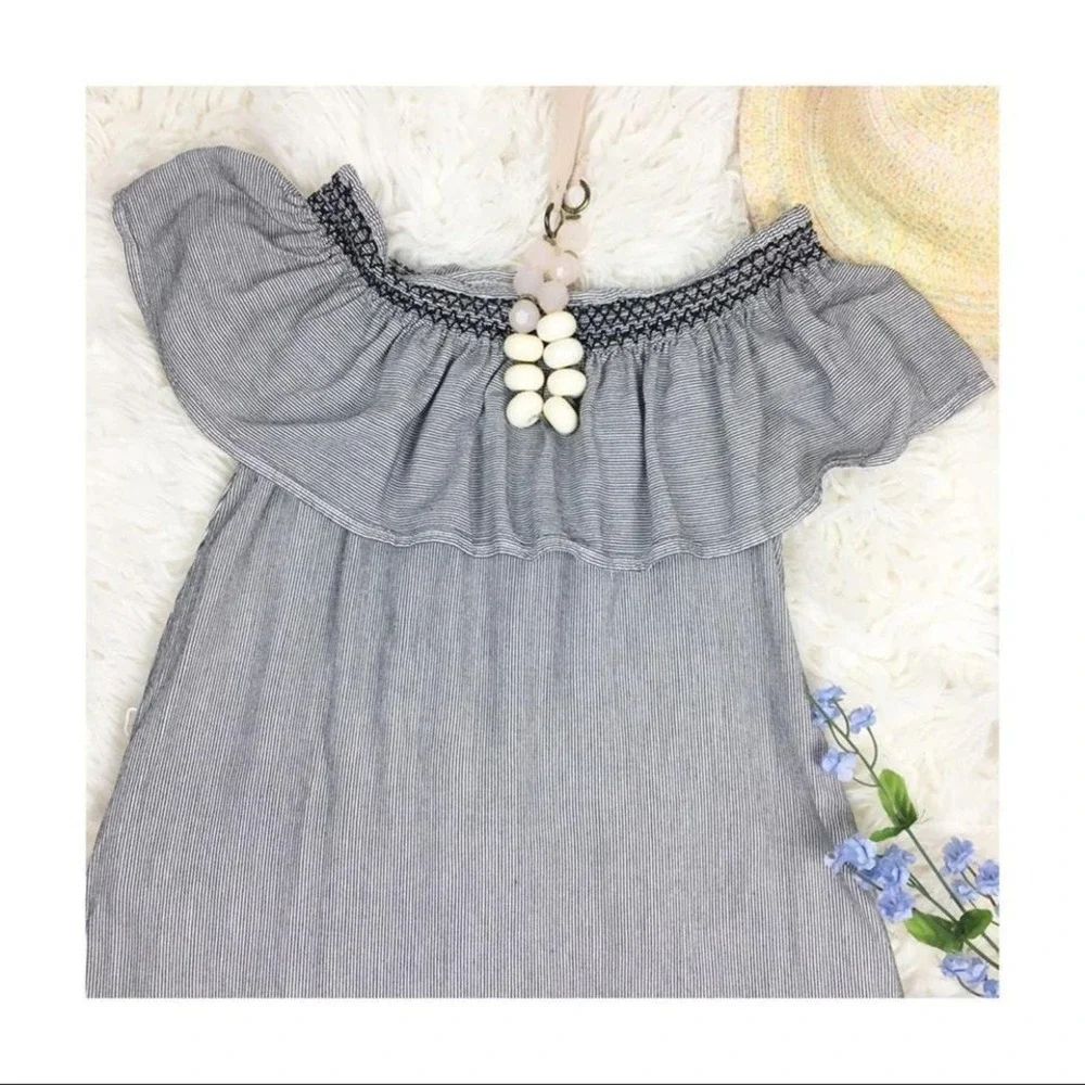 Loft outlet striped dress XS‎